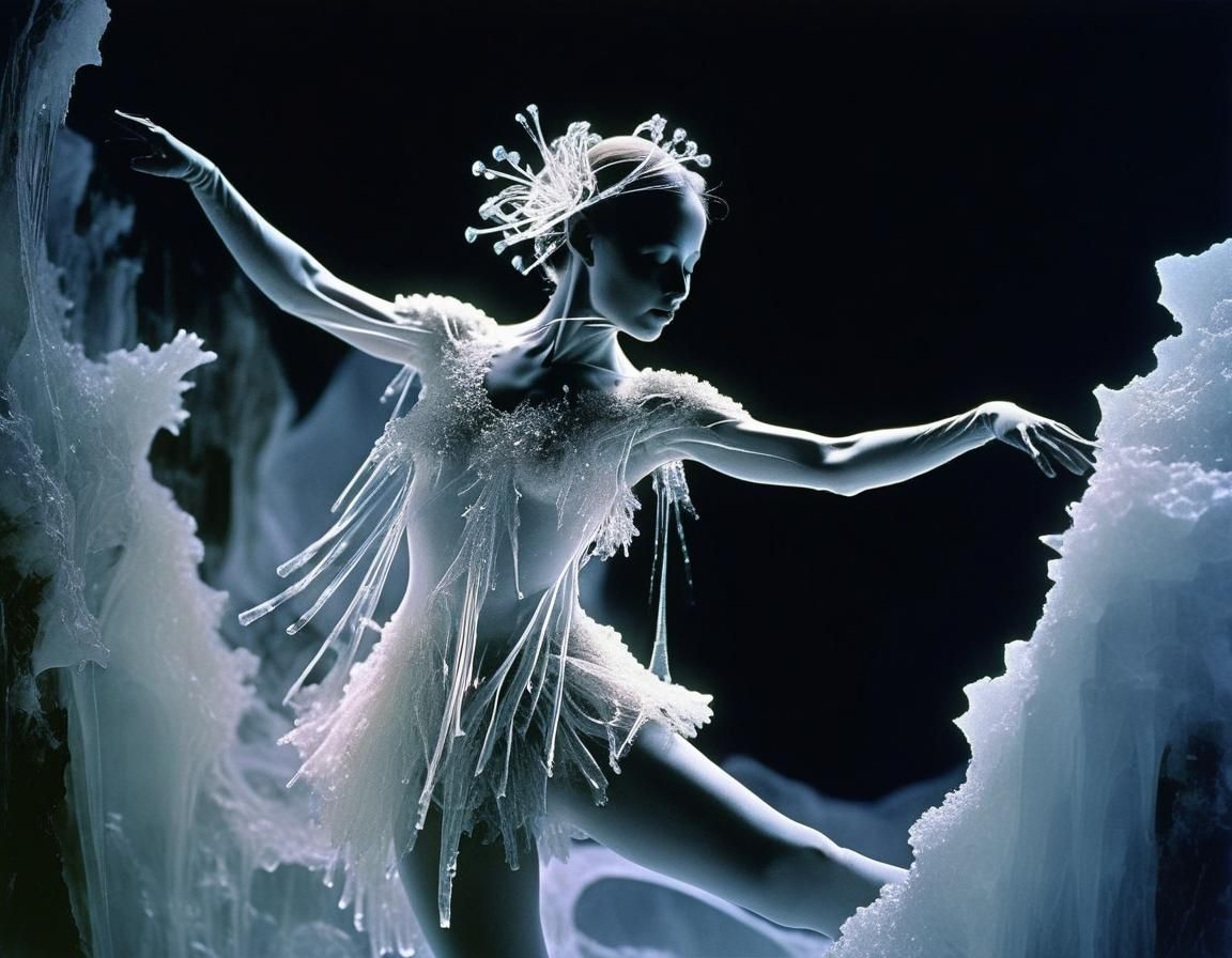 Fairytale Frostwork Dancer in Natural Theatre