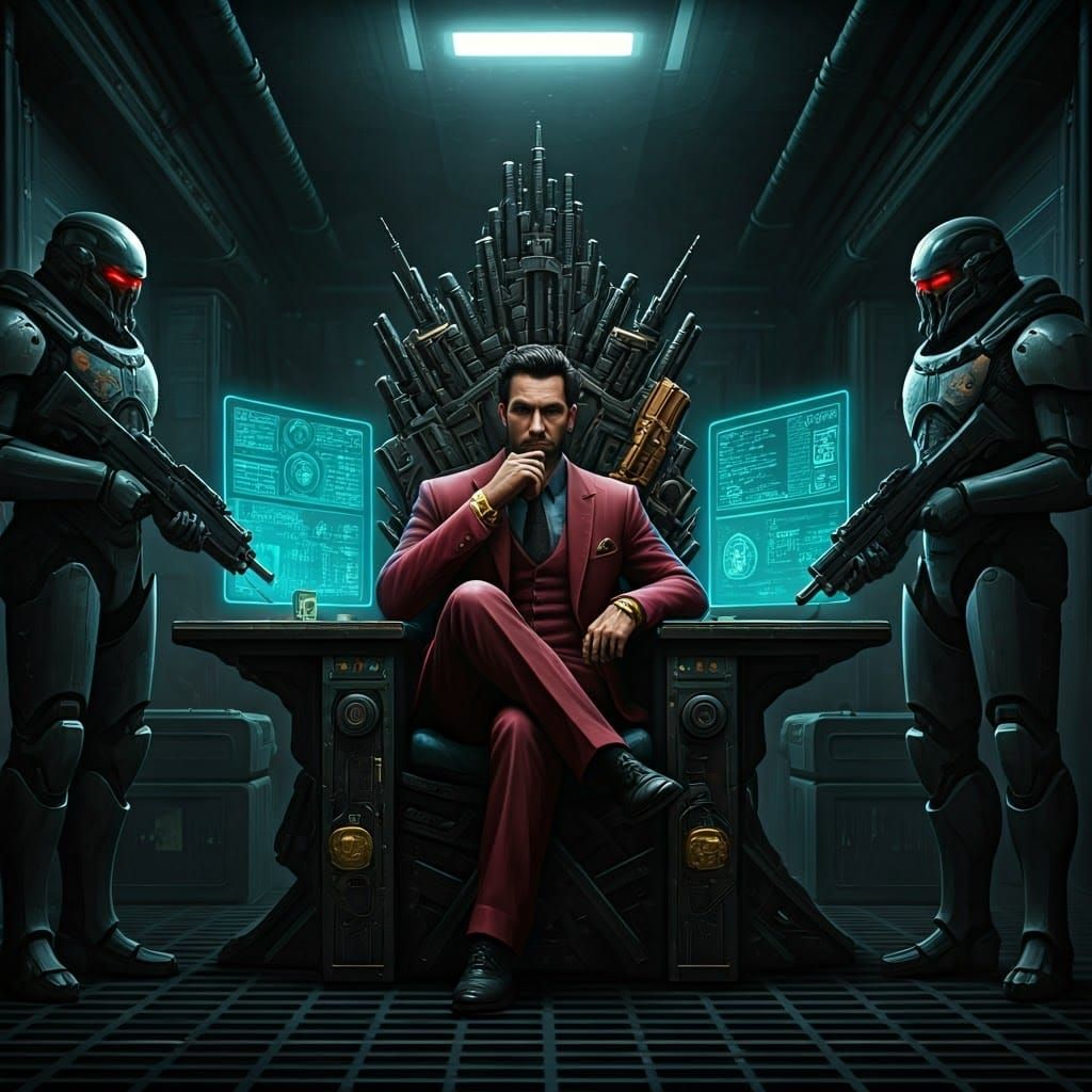 Smuggler King on Throne of Weapons