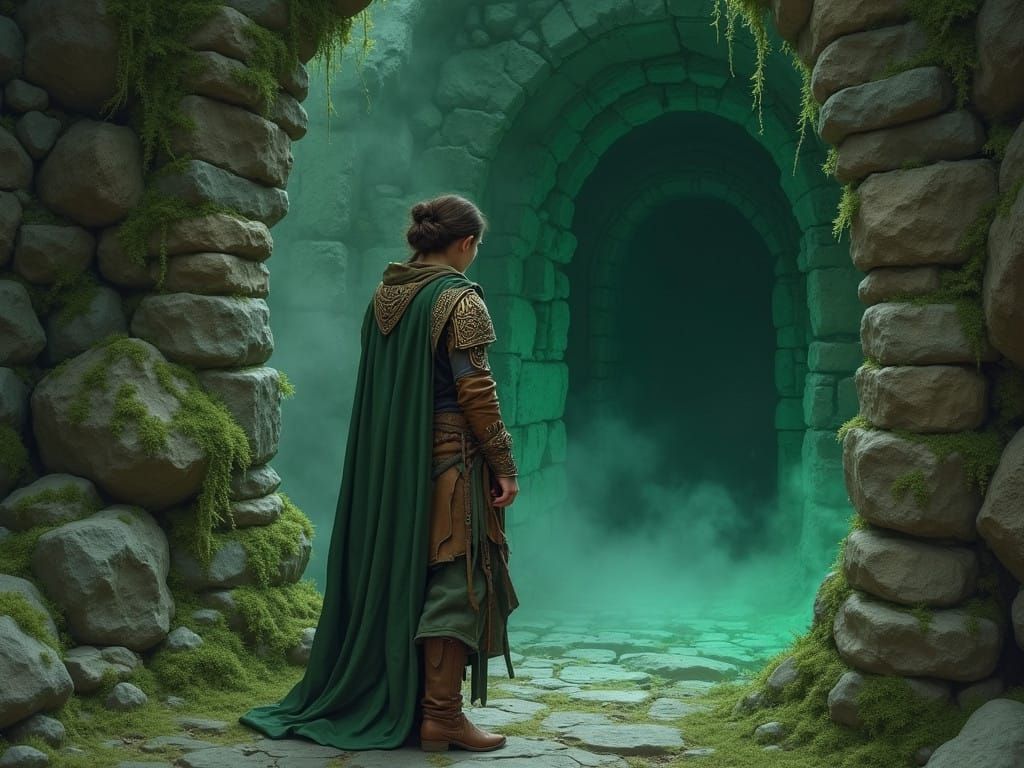 Ethereal Adventurer Discovers Cryptic Ruins