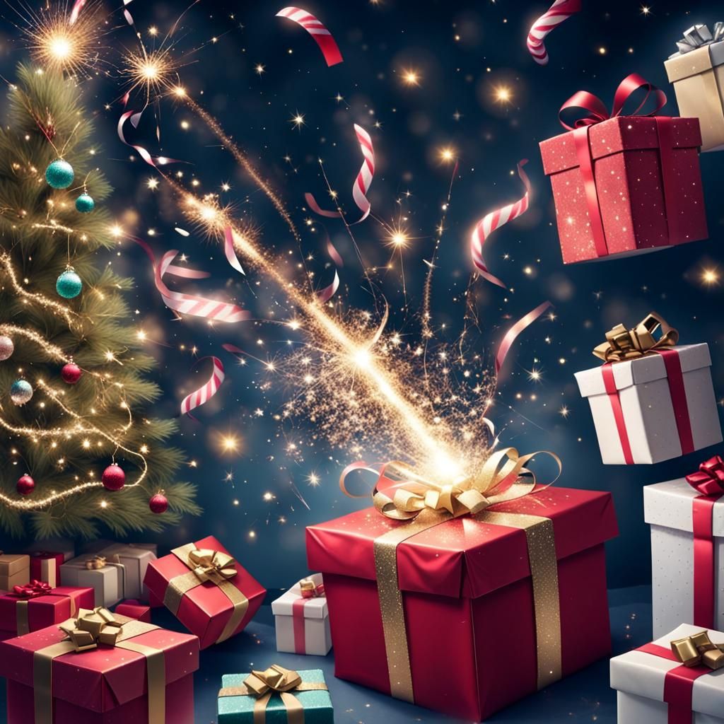 Magical Secret Santa Gift Explosion
