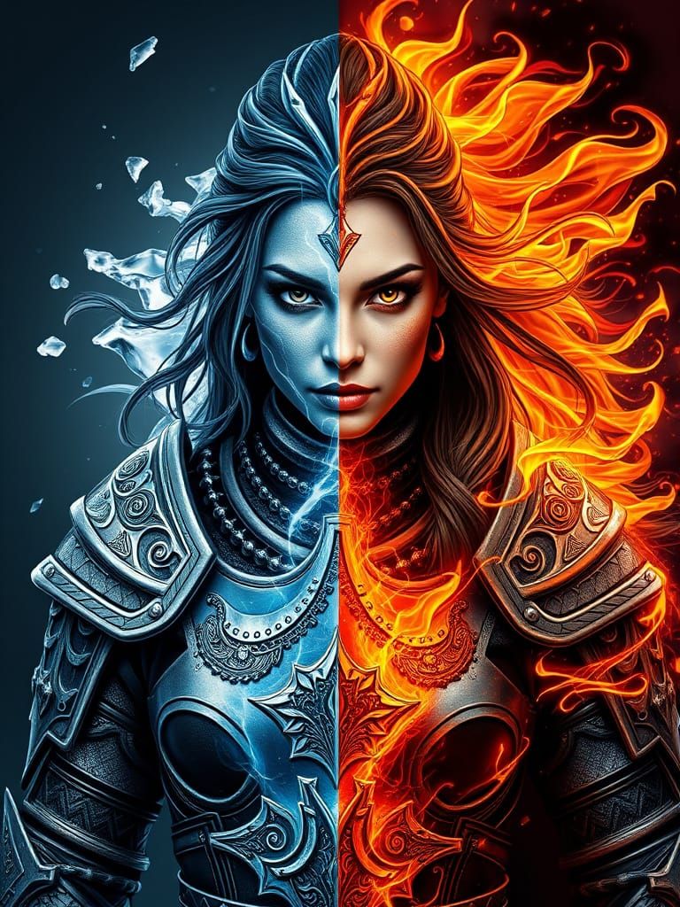 Between angel and demon