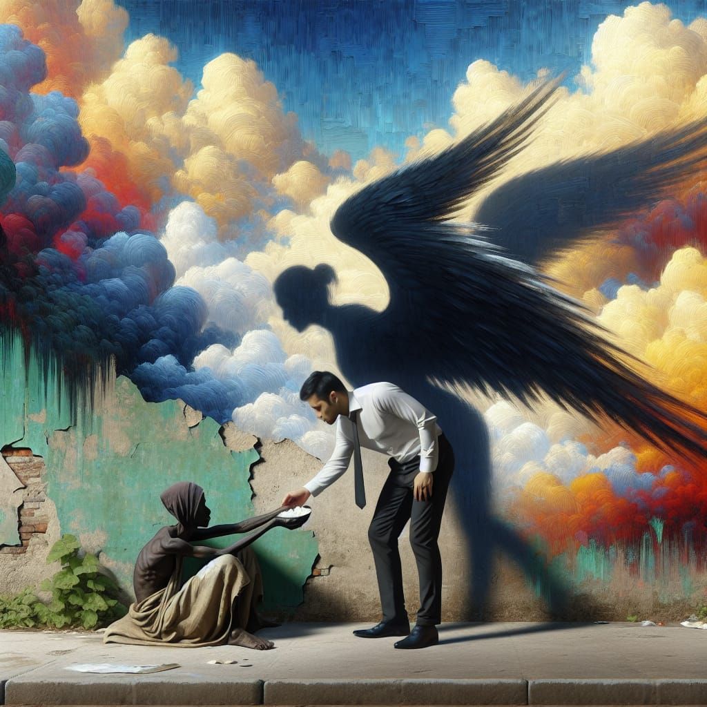 Alms and Angel Wings: Neo-Expressionist Painting