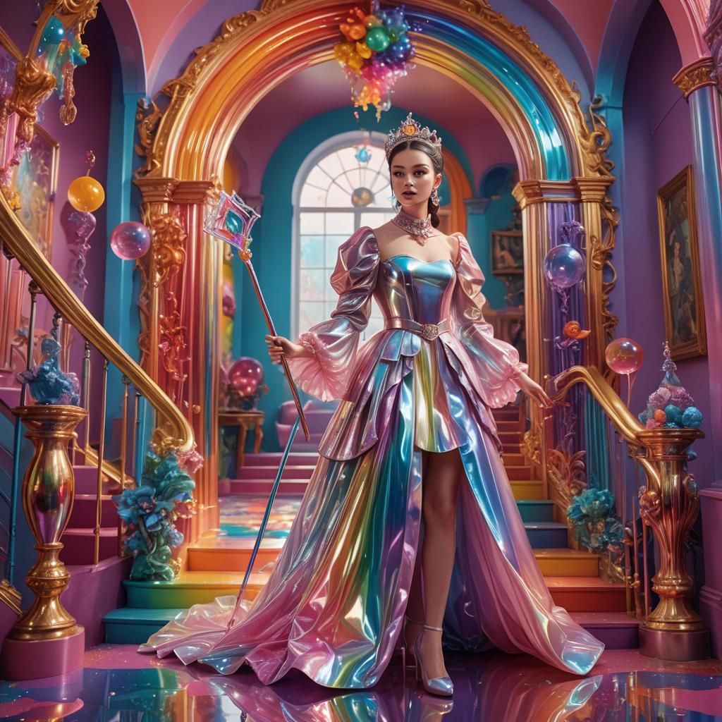 Jelly Princess in a Rainbow Room: Fairycore Style