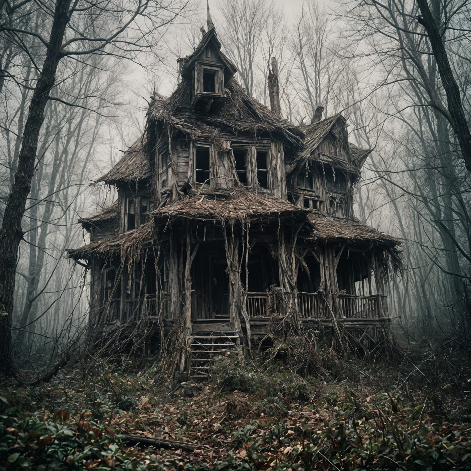 Baba Yaga's Macabre Witch House