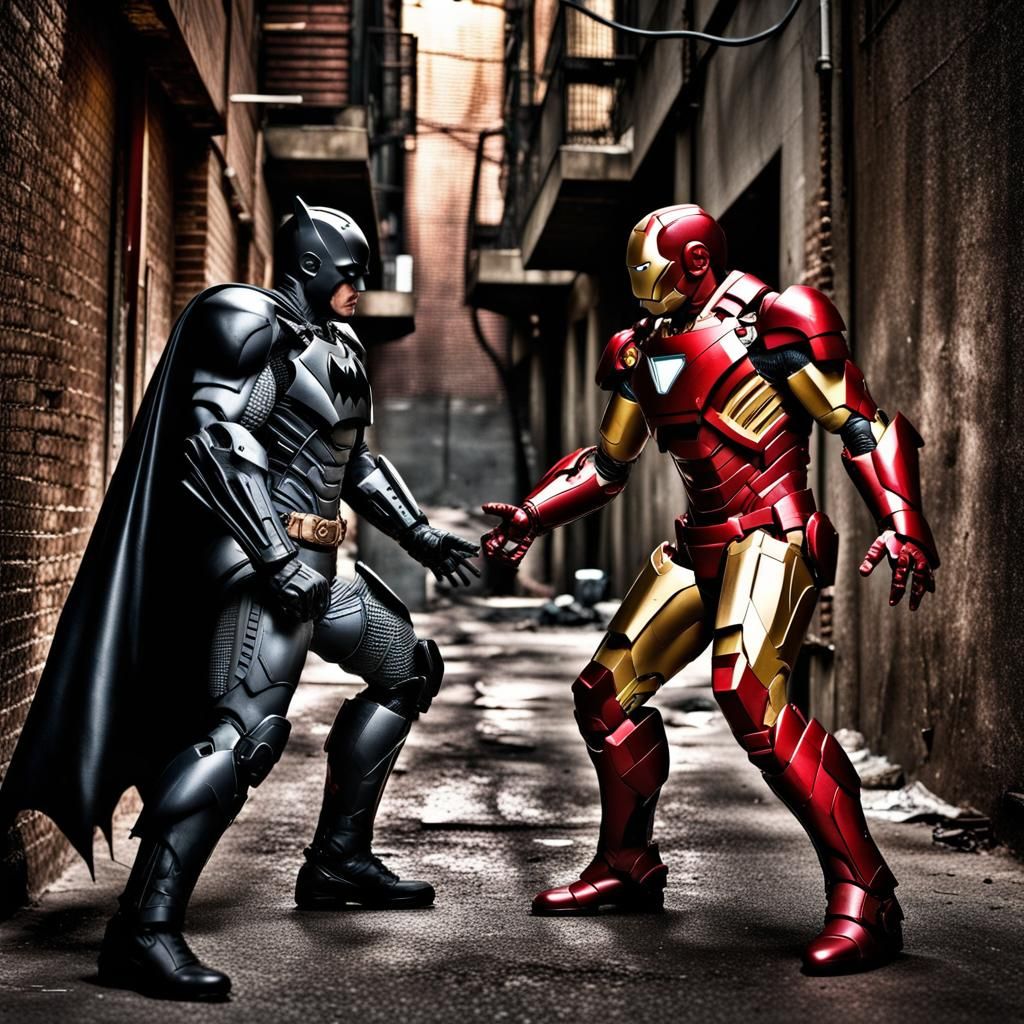 Iron Man vs Batman ~ Time to determine who's the Smartest and the Richest