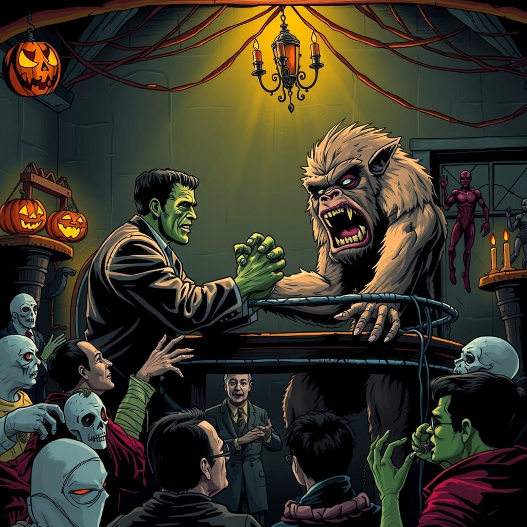 Arm Wrestling: A Creature Feature