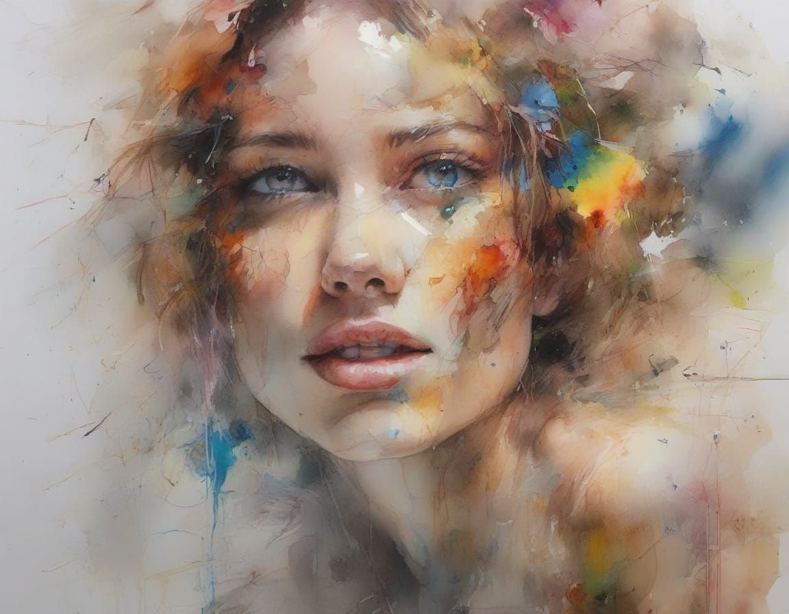 Hyperrealistic Earth in Space as Splash Art