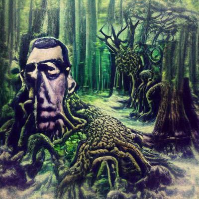 Lovecraftian Forest of Eldritch Horror