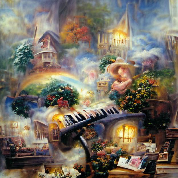 Musical Notes in Luminist Style