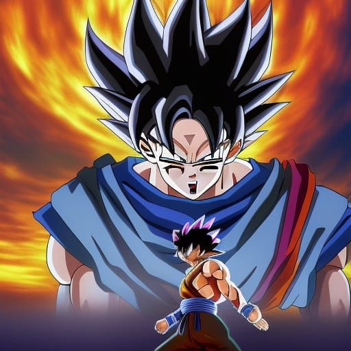 Dragon Ball Z in Studio Ghibli Anime Style