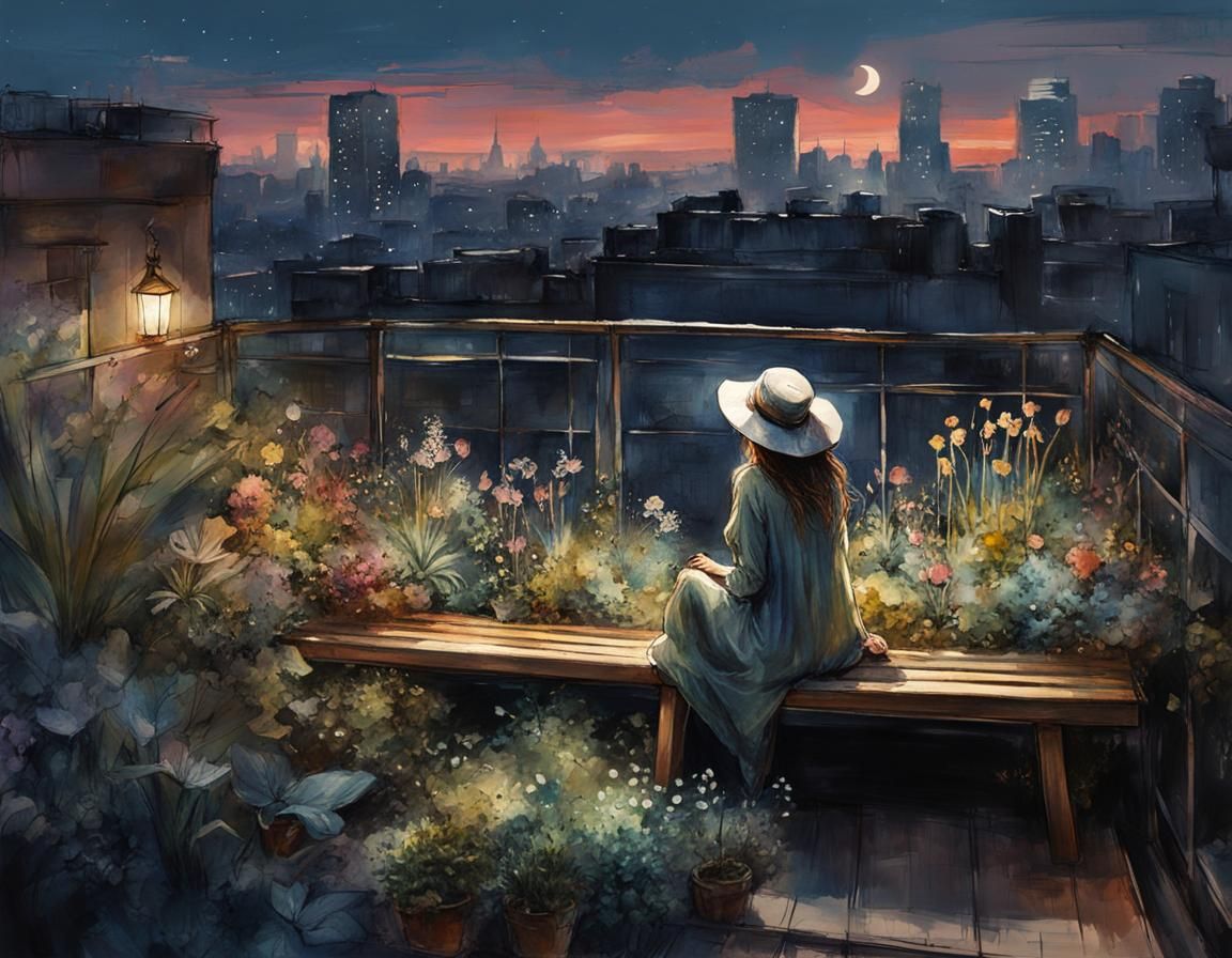 Secret Rooftop Garden