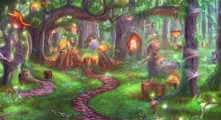 Enchanted Fairy Forest: A Magical Realm