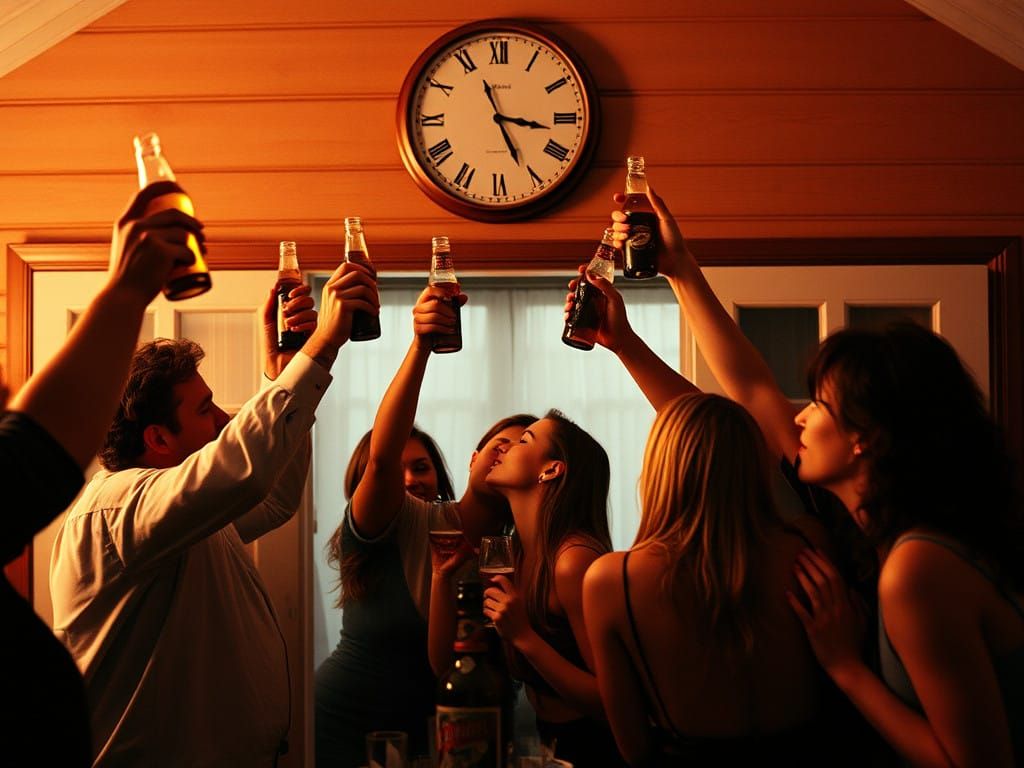 Midnight Toast in a Cinematic Masterpiece