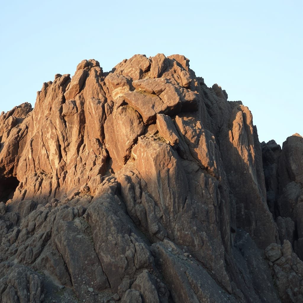 Rock Monster in the Cliff Face