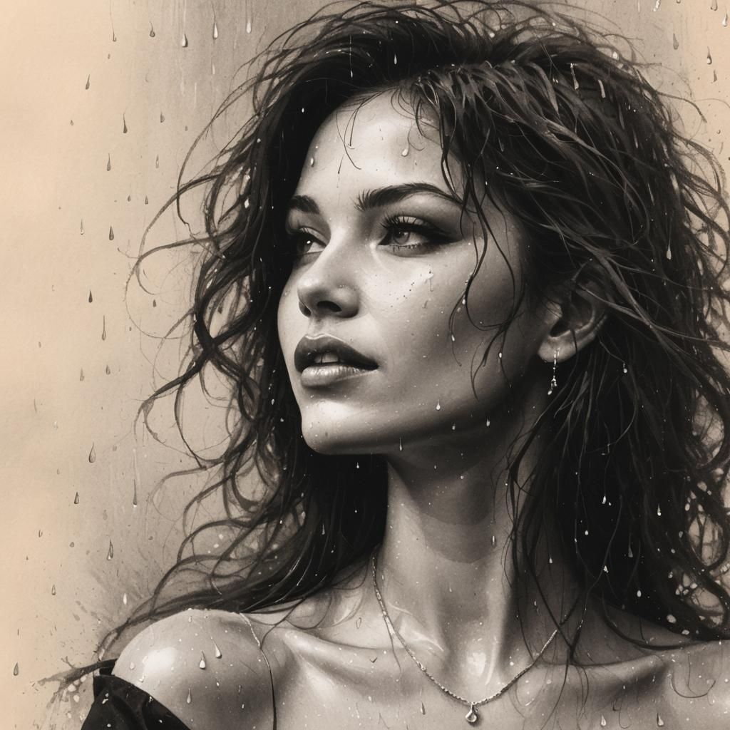 Exuberant Dance in the Rain