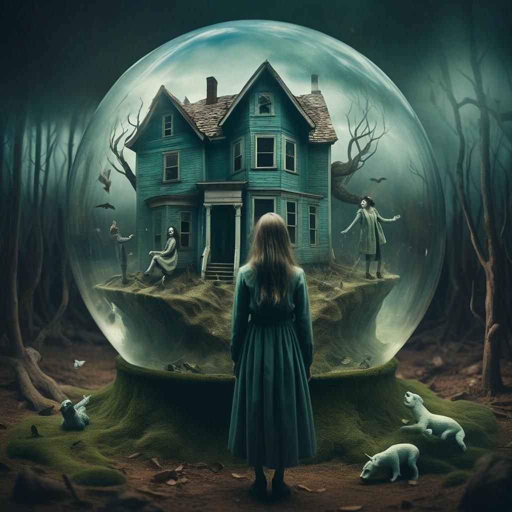 Surreal Diorama Scene