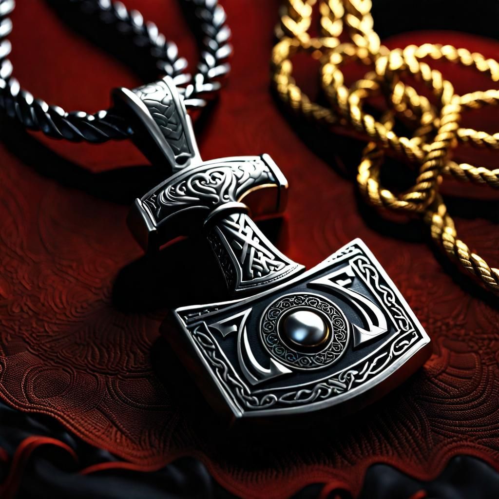 Mjölnir Pendant of Norse Mythology