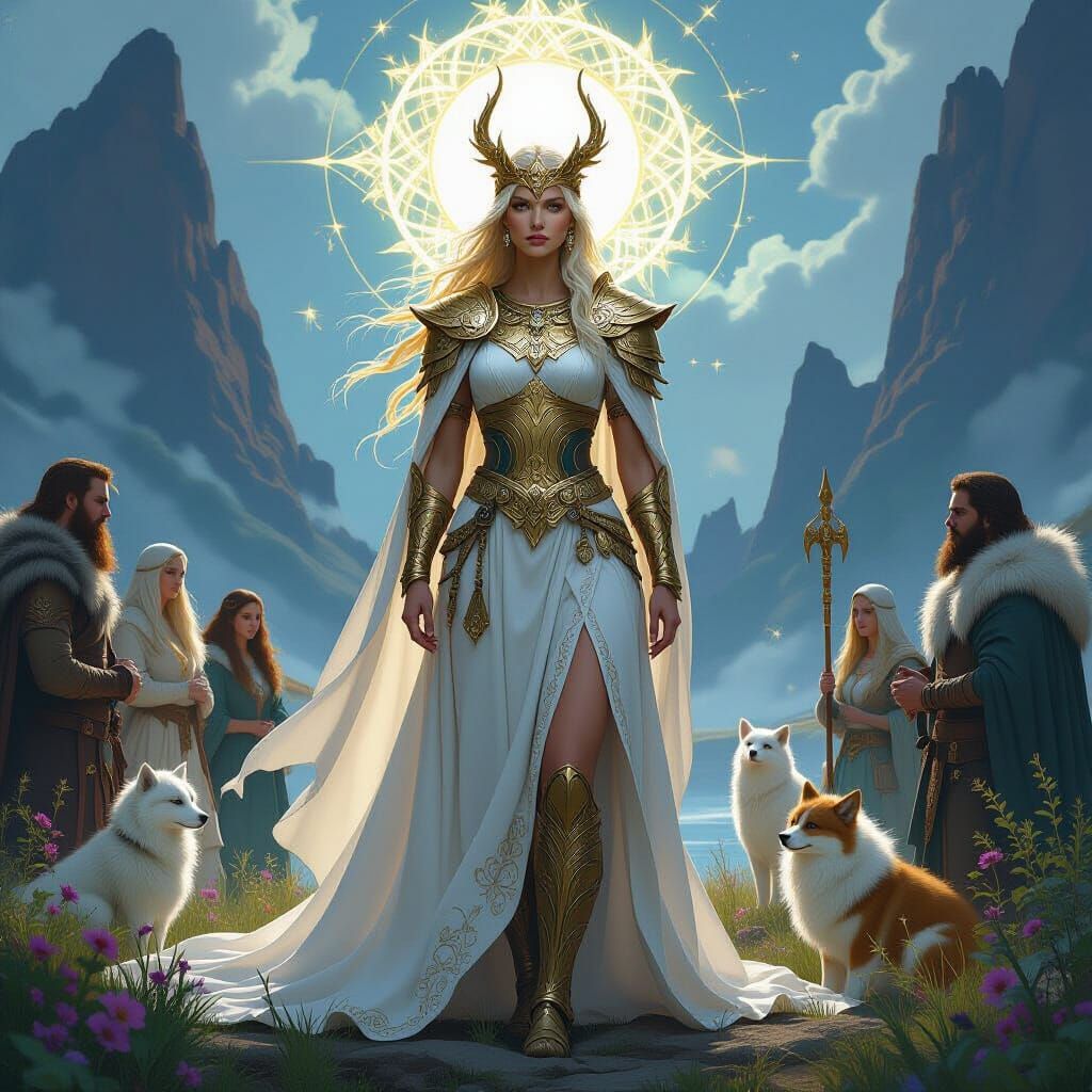 Frigg, Norse Goddess of Peace