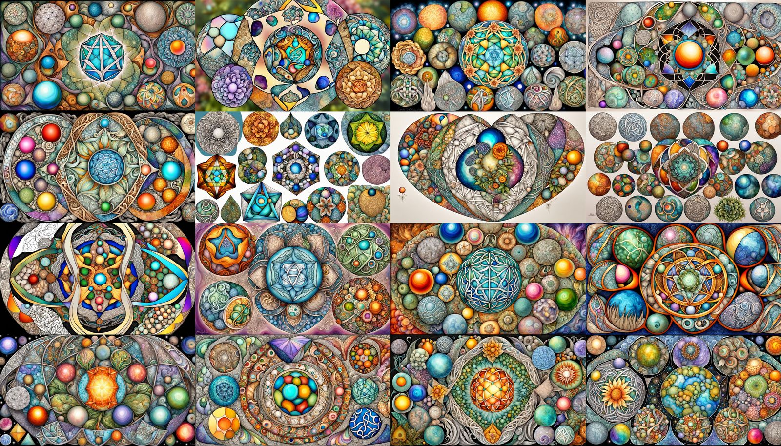 Surreal Cosmic Vortex in Vibrant, Fractured 5D Aesthetic