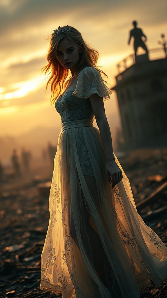 Gothic Alice Embodies Zombieland in a Haunting Victorian Por...