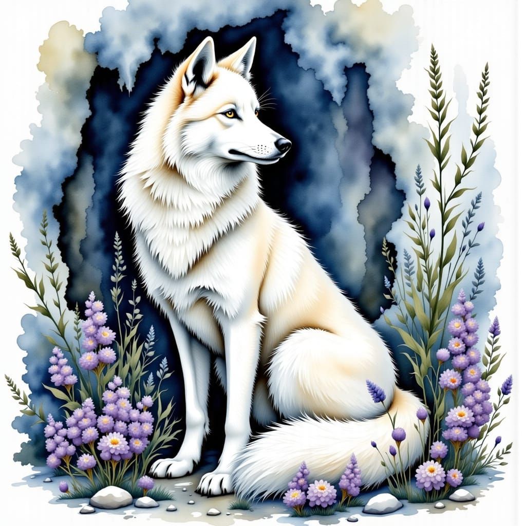 Arctic Animal Series: She-wolf
