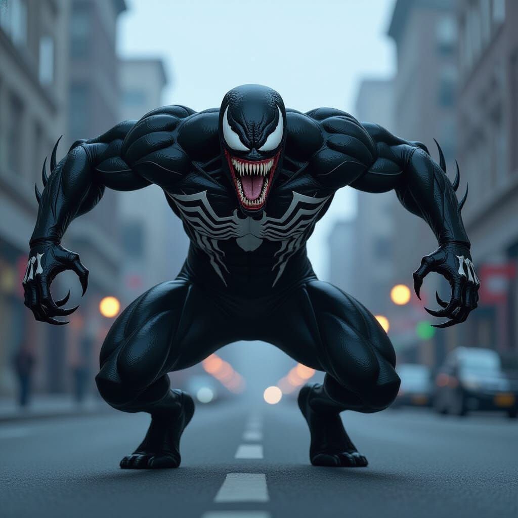 AI Generated Image of Venom