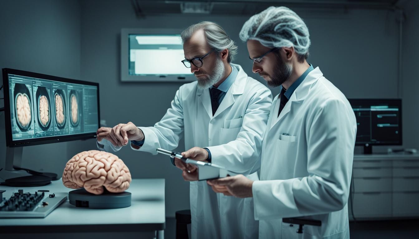 Scientists Analyze Brain MRI in Cinematic Realism