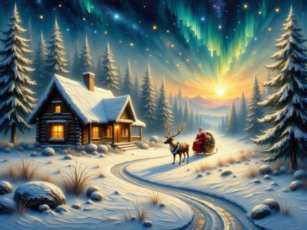 Christmas: With a reindeer, it's clear that Santa won't be able to get to us...