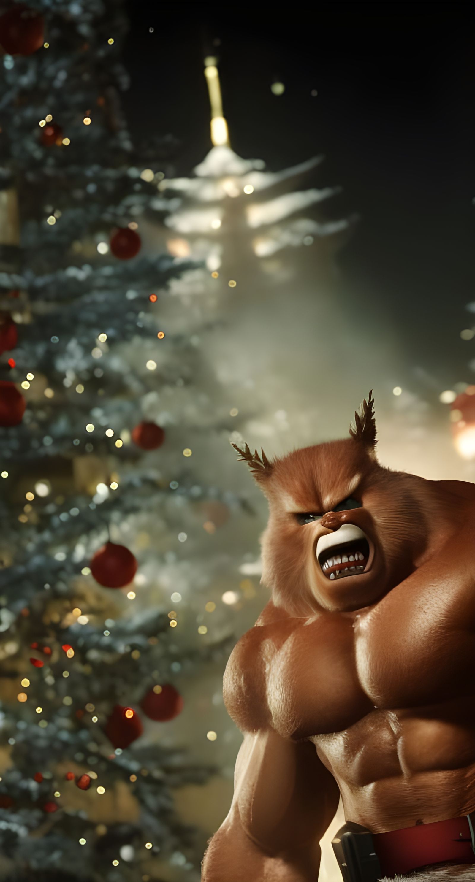 Santa Claus Fight against Grinch 03