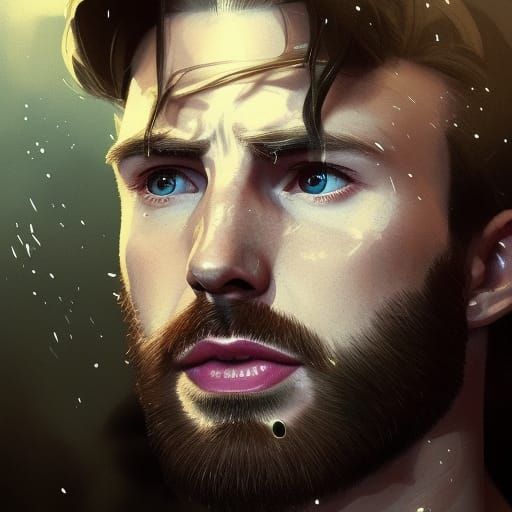 Hyperdetailed Portrait of Chris Evans in 8k Resolution