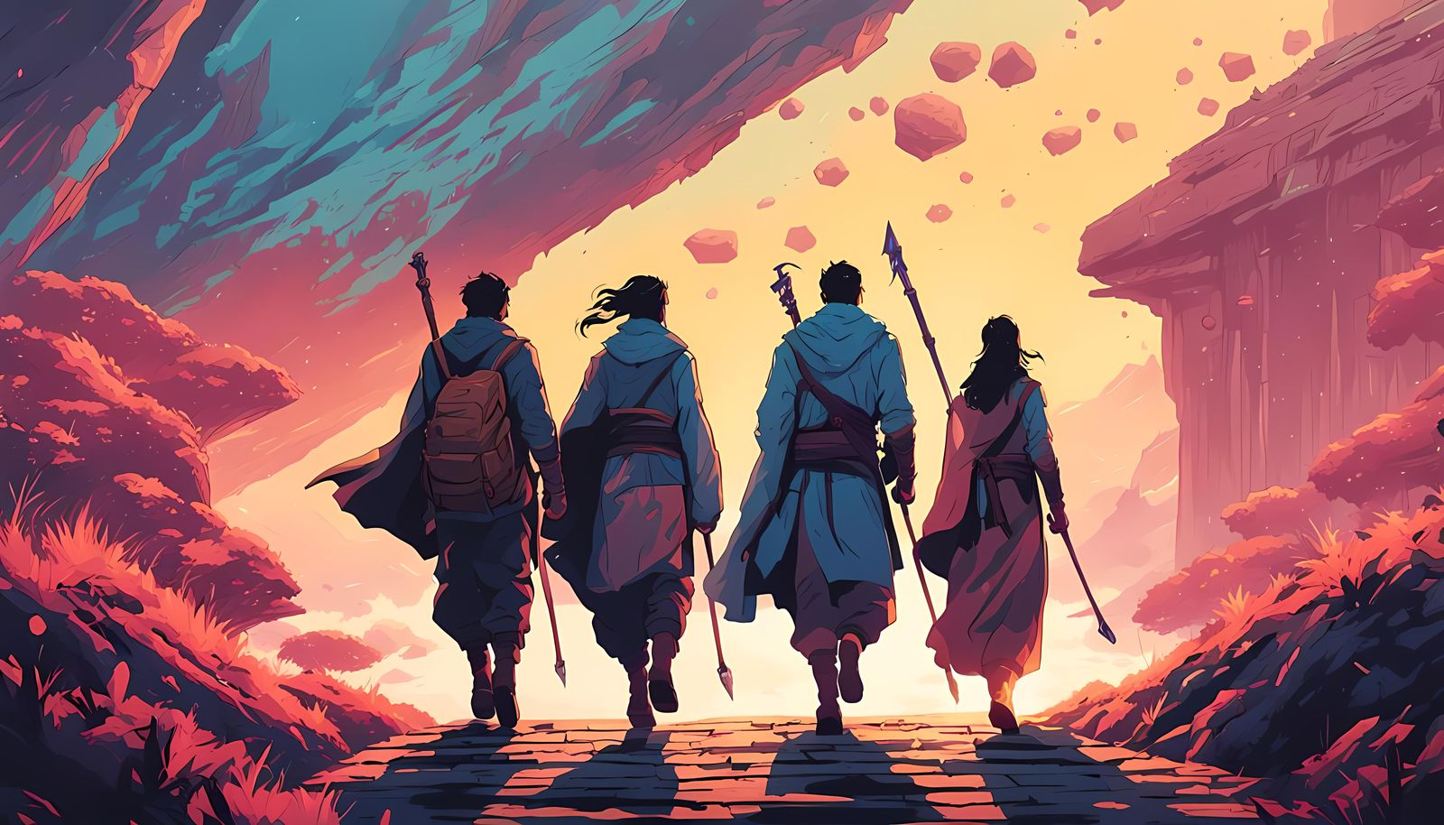 Fantasy Adventurers Begin an Optimistic Journey