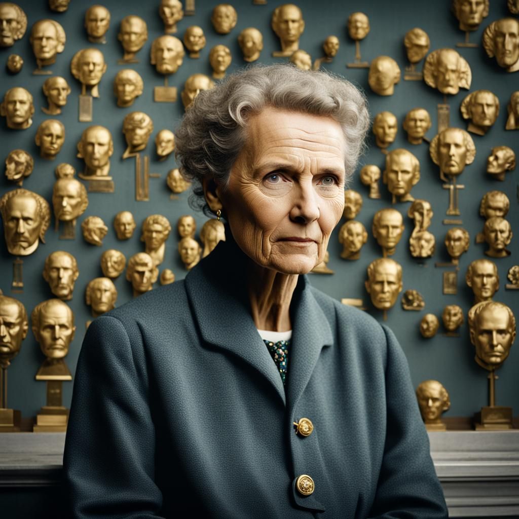 Marie Curie Receives Nobel Prize: Professional Portrait