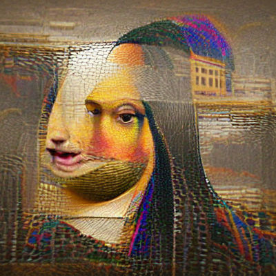 Mona Lisa Recreation by AI