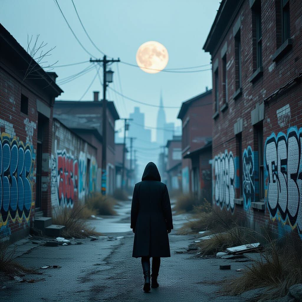 Figure in Urban Decay