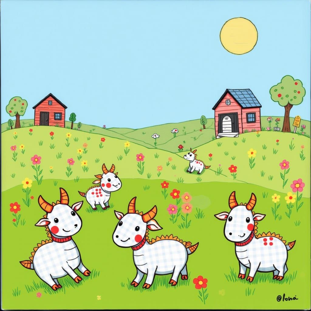 TINY DRAGONS Sheep Farm