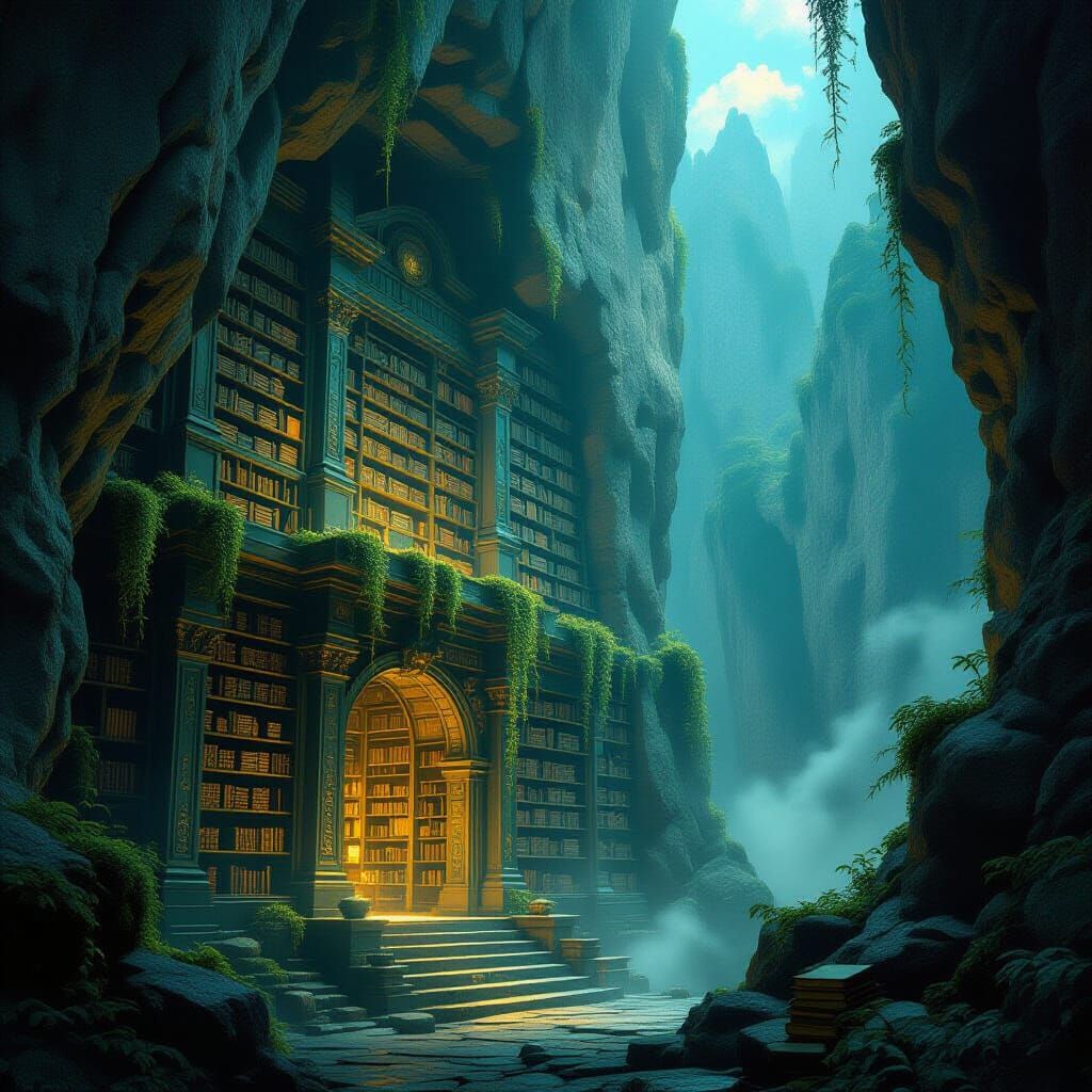 Ancient Mountain Library of Lost Knowledge