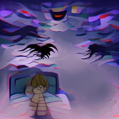 Disturbing AI Nightmare Memory