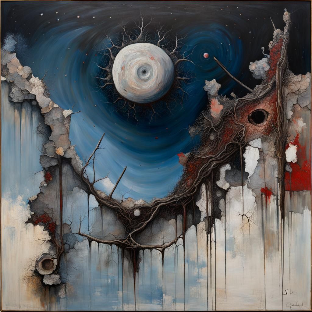 Surreal Dreamscape: Sleeping Under the Stars