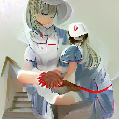 Nurse Holding Hand: Compassion and Care