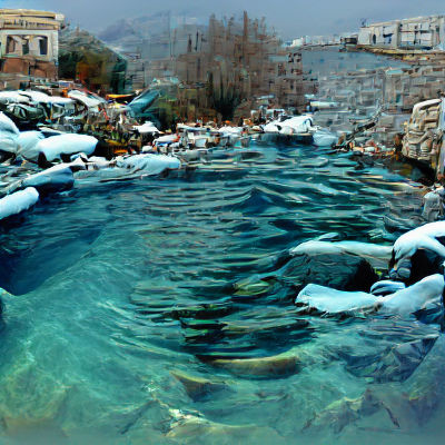 Winter Scene on the Bosphorus