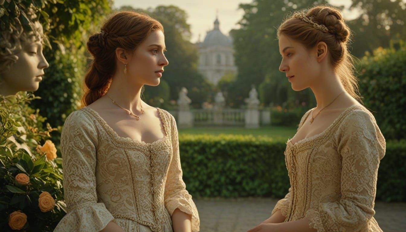 Baroque Beauty in Golden Hour