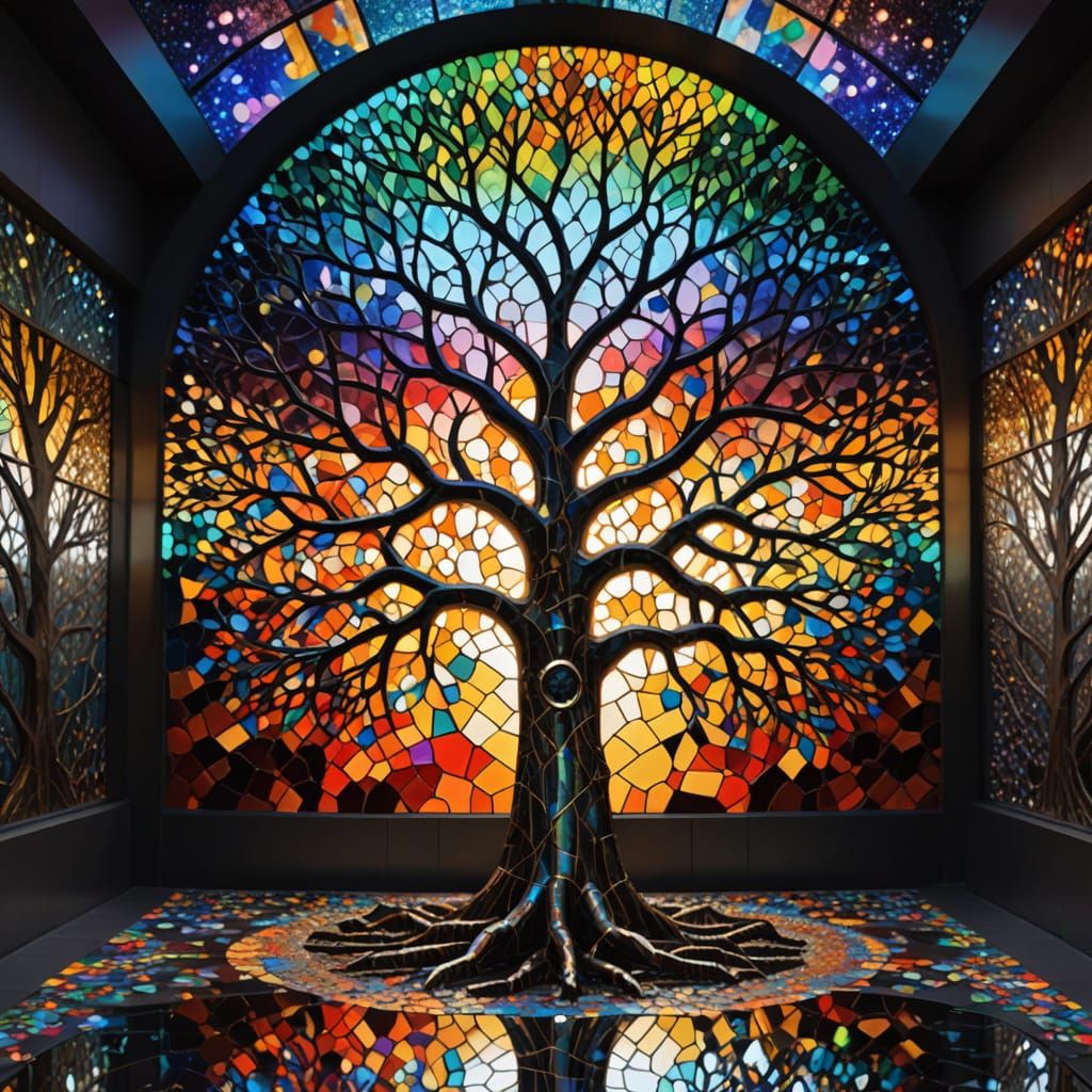 Colourful Tree of Life