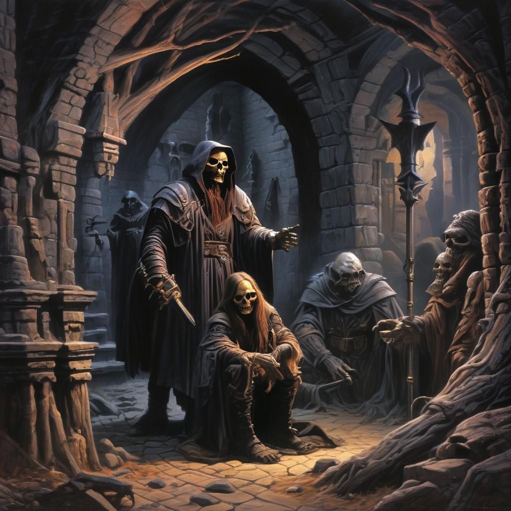 Grimdark Fantasy Landscape