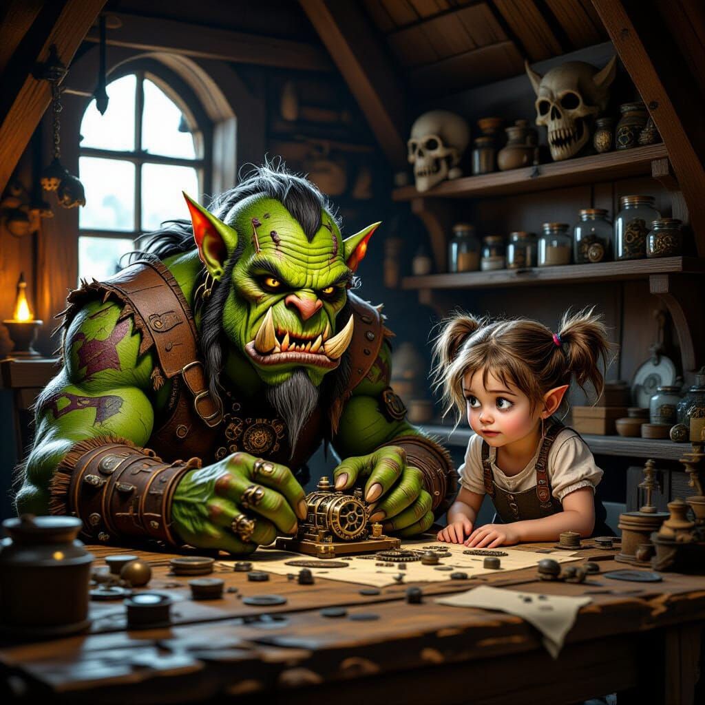 After we fix this music box, we'll go get ice cream. And may...