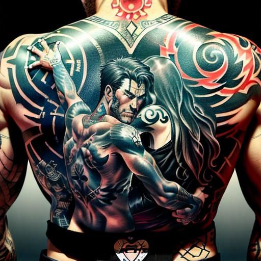 Tattooing as a symbol of loyalty to the grave. In addition t...