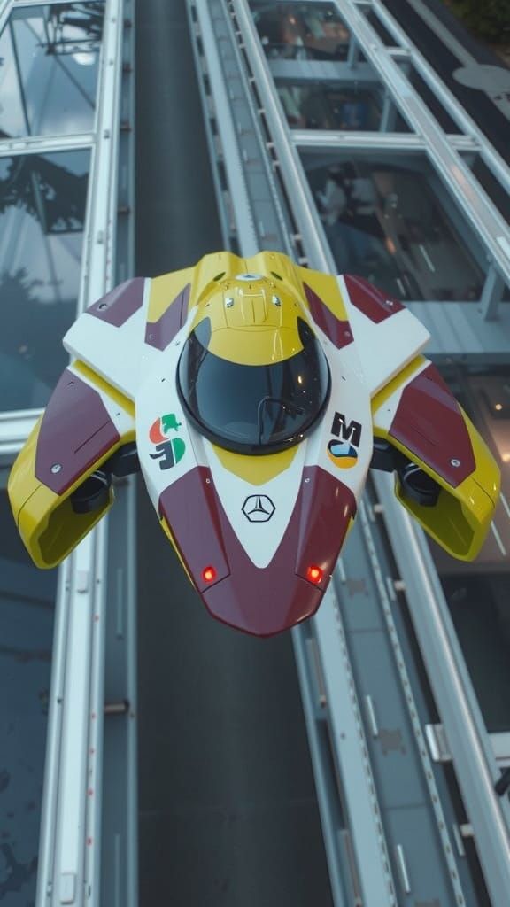 cyber tech sport hover-speeder