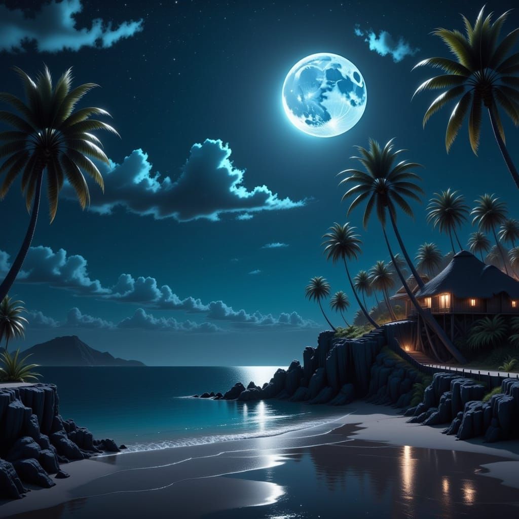 <lora:Tranquility:1.0> The Man in the Moon"