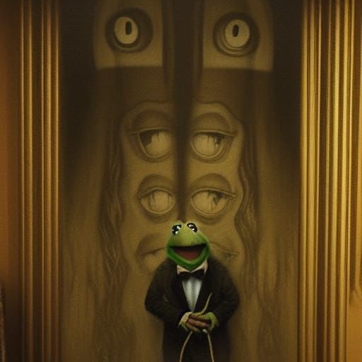 The Muppets Reimagined in 'The Shining' Style