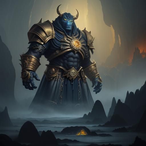 Treasury Beast Concept Art in E.M. Gist Style