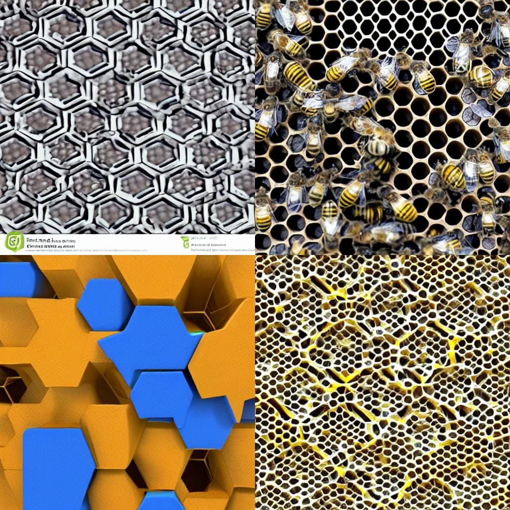 Bees' Hexagonal Honeycomb Geometry